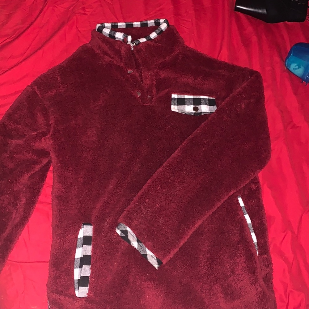 Red sweater medium